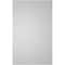Ekena Millwork Vertical Surface Mount PVC Gable Vent: Non-Functional, w/ 3-1/2"W x 1"P Standard Frame, 26"W x 42"H GVPVE26X4201SN - alternate 3